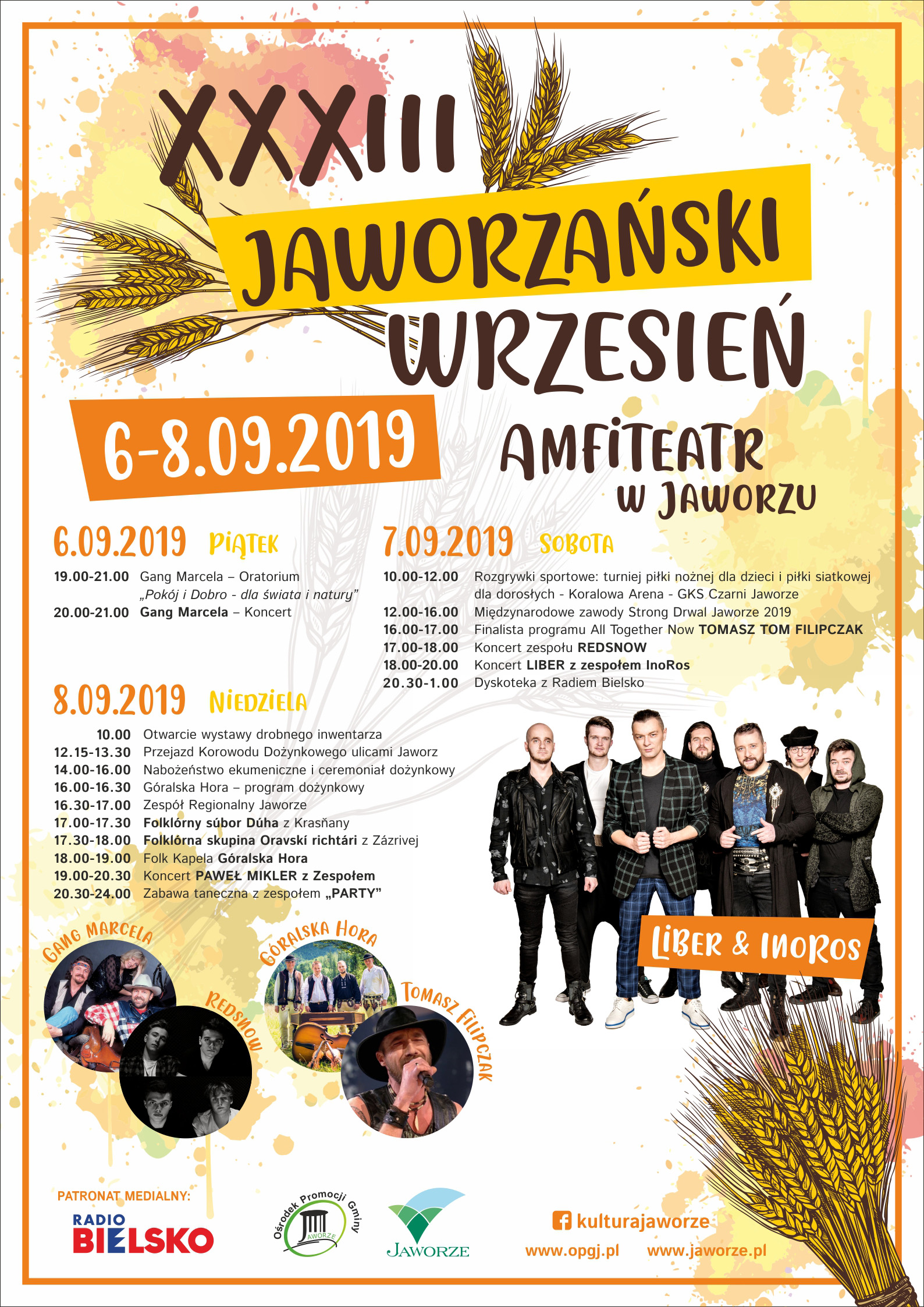 Plakat Jaworzański Wrzesień 2019